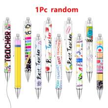 1Pc/5/10/20/30Pcs Teacher Ballpoint Pens Funny Cute Funny Cool Best Pens Teacher Set Packaging Gift Bulk Black Ink Pens Women Teachers Office Work Supplies Gifts For School Teachers Colleagues
