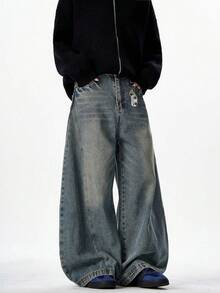 Men Pants - Light Blue - View 4