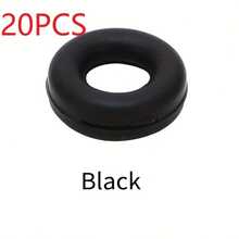10 Stücke/20 Stücke hochwertiger Silikon Anti-Rutsch Brillenhalter, schwarze Silikon Anti-Rutsch Brillenmanschette, Brillenbügel-Fixierung, Anti-Verlust-Halterung, unisex Ohrbügel, Ohrkissen, bequemer Brillenschutz, süße Brille