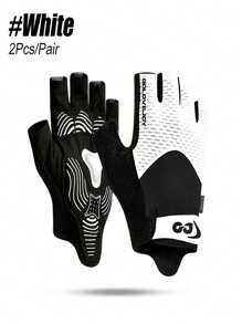 1 Pair Bike Gloves Cycling Gloves Biking Gloves Bicycle Gloves For Men Women With Anti-Slip Shock-Absorbing Pad,Light Weight Half Finger Gloves For Cycling Workout Training Outdoor