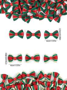 50 piezas, Decoraciones DIY para corona de Navidad, Adornos para árbol de Navidad, Regalos de Navidad, Decoraciones de escena, Decoraciones navideñas, Decoraciones para habitación, Decoraciones para el hogar, Decoraciones de oficina, Decoraciones para fiesta temática, Decoraciones de Navidad de invierno