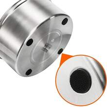 不锈钢漂浮式宠物水碗 - 大容量防溢防溅设计 - 带漂浮盘的猫狗饮水器 - 保持胡须干燥 - 彩色 - 查看 10