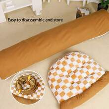 Semi-Circular Cat Passage, A Pet Sofa Passage Suitable For Sleeping Or Lying Down, A Passage For Cats, Bunnies, And Small Pets To Relieve Boredom And Hide During Daily Activities, A Gift For Pets - Multicolor - View 3