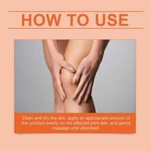 Joint Massage Cream, Nourishing Skin, Comfortable And Moisturizing Knee Joint Care Cream, Mild And Non-Irritating, Alcohol-Free, External Use Only, Portable And Household Essential