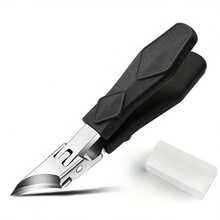 宽口指甲钳，超锋利斜头，防溅指甲槽专用指甲刀，适用于厚脚趾甲