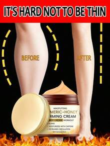 4.23盎司姜黄蜂蜜瘦身霜可以紧致塑身，滋润舒缓肌肤，帮助皮肤血液循环，使皮肤更健康 - 120G/4.23OZ - 查看 4