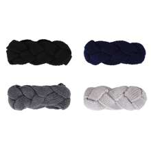 Women Bandana 3/4 Packs Women's Knitted Headbands - Stylish Elastic Crochet Hairbands For Outdoor Sports, Premium Soft Woolen Turban Ear Warmers Fashion Accessories Fashion Hair Accessories