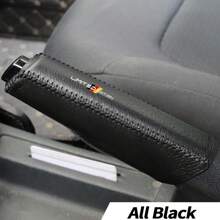 1pc Car Handbrake Grips Case PU Leather Car Handbrake Cover Protector Grip Covers For BMW 1 3 5 X Series For Audi Mercedes Benz