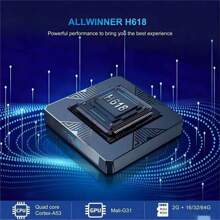 Q96 OHP Stick de TV inteligente A M98 Y10 Android 13 ATV Allwinner H618 con Wi-Fi dual de 2.4G/5G, Airplay y aplicaciones preinstaladas