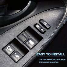 15 件创新汽车仪表板按钮贴纸套装 - 自粘乙烯基，适用于仪表板和控制面板，可重复使用且有趣的图标装饰 - 适合汽车爱好者和 DIY 爱好者，为您的车辆增添个性化，适用于汽车、卡车、笔记本电脑等各种用途