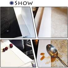 2 Packs Stove Top Cover Kitchen Sealing Strip, Silicone Stove Top Gap Cover, Silicone High Temperature Resistant Kitchen Gap Strip, Stove Top Sealing Strip, Oil And Stain Resistant Gas Stove Gap Soft Sealing Strip Silicone Gap Plug Kitchen Stove Top Gap Cover - Multicolor - View 9