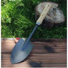 Portable Gardening Tools Micro Landscaping Rake Non-Slip Wood And Transplanting - 04565 - View 2