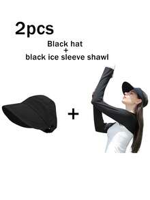 1 件女式卡其色棒球帽,夏季防晒遮阳帽,带马尾辫孔,透气镂空上衣,宽边,适合户外、徒步旅行、跑步,适合春季、夏季、秋季 - 卡其色 - 查看 19