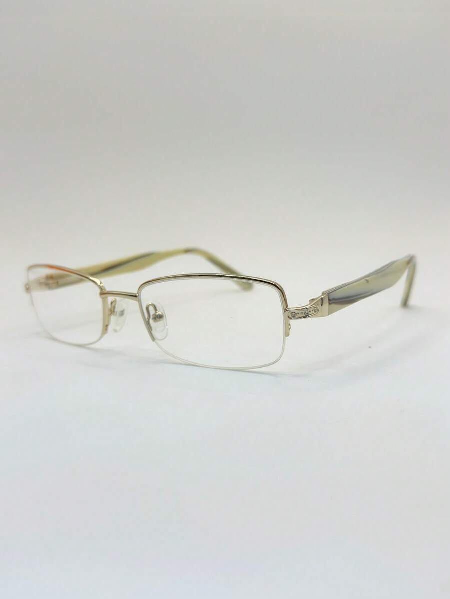 1PC Metal Eyeglasses Frame-PROMOTION - Plateado - Ver 1