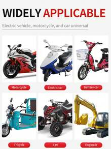 1 件装摩托车射灯 LED 白黄闪光七彩猫头鹰摩托车前灯雾灯通用改装灯