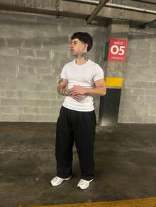 All Summer Loose Drawstring Pocket - 黑色 - 查看 1