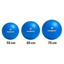 Bola de Pilates Ioga Fisioterapia Bola Suiça Gym ball Swiss Ball Ginástica Aguenta até 200kg - com Bomba de Ar