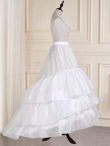 Robe de mariée Soutien Gabon Moyen et Long Soutien en arête de poisson Robe de mariée Lolita Jupe intérieure Soutien Vêtements d'automne pour femmes - Multicolore - Voir 7