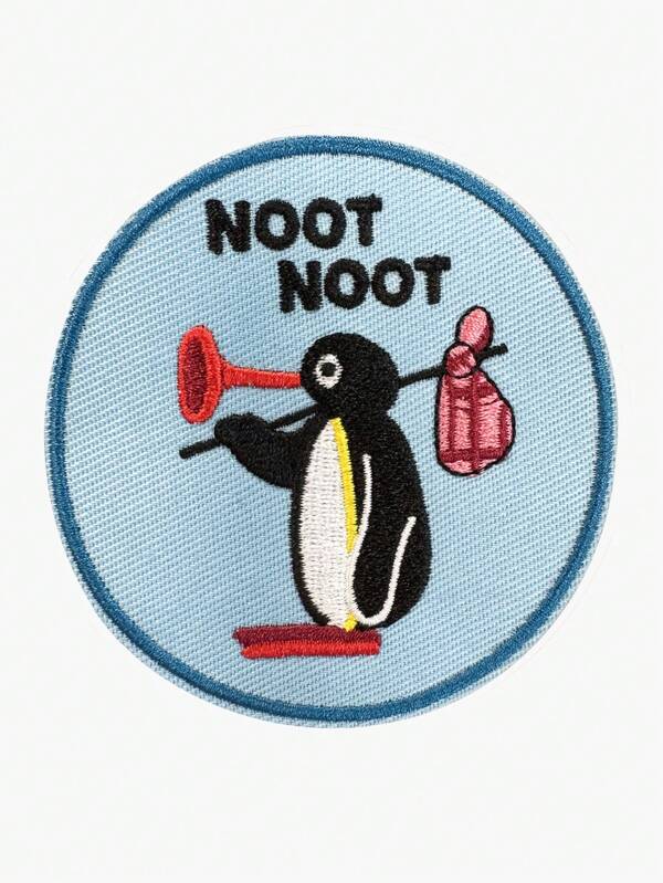 Cute Noot Embroidered Patches, Garment Decor Accessories