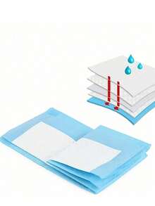 100 piezas Almohadillas para pañales de mascotas, Pañales desechables para perros, Alfombrillas de arena para gatos engrosadas, Adecuadas para el entrenamiento de mascotas, Evitan que las mascotas orinen en cualquier lugar, Mantienen la higiene del hogar, El mejor regalo diario para gatos y perros felices, También una opción ideal para regalos de cumpleaños y suministros para mascotas.