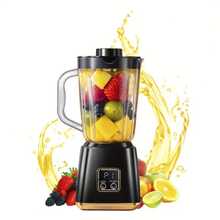 This USB Rechargeable Portable Blender Is Equipped With An LED Display And Ice Crushing Function, With A 1500mAh Battery Capacity. It Is Compact And Portable, Suitable For Making Milkshakes, Juices And Fresh Drinks. It Has A Detachable Design For Easy Cleaning, 36V Voltage, And Is An Ideal Kitchen Tool With A Transparent Cup Body.