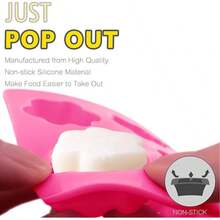 1/2 件小狗爪子烤盘，硅胶狗爪和骨头模具套装，巧克力、糖果、果冻、冰块不粘硅胶模具，DIY 烘焙工具，蛋糕装饰用品 - 彩色 - 查看 6