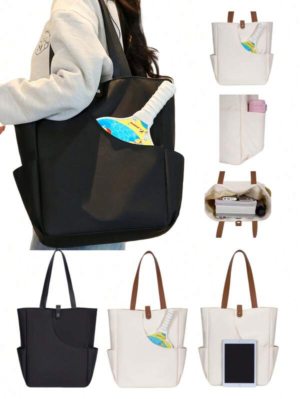 1 Stück tragbare Sporttasche, multifunktionale faltbare Pickleball-Tasche, Pickleball-Schläger-Tasche, Outdoor-Tennis-Schläger-Tasche, Sport-Tennis-Tasche, praktische Badminton-Tasche, Lässig-Tasche, Damentasche, Gepäcktasche