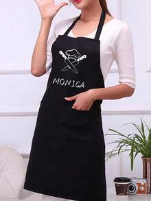 1 chiếc tạp dề tùy chỉnh, phù hợp cho bố, cha, nam, nữ, có thể tùy chỉnh tên, logo, họa tiết đầu bếp, chống thấm nước, tạp dề nhà bếp cá nhân hóa, có thể tùy chỉnh logo, hình ảnh, tên, tạp dề nấu ăn dành cho đầu bếp, món quà hoàn hảo cho mẹ, chồng, bạn gái, bạn trai, Ngày của Cha, Ngày Valentine, Ngày của Mẹ, sinh nhật, kỷ niệm, tốt nghiệp, đám cưới, thể hiện tình yêu, độc đáo, phù hợp cho Ngày của Mẹ, mùa cưới, mùa tốt nghiệp, quà tặng cho gia đình và bạn bè. - Nhiều màu - Xem 3