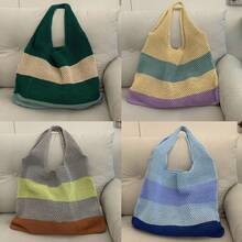 Women Top Handle Bags - 藍色 - 查看 1