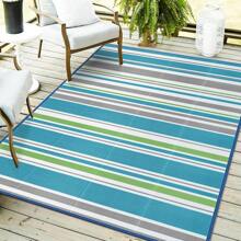 Tapete de plástico trançado para áreas externas, à prova d'água - Tapete para acampamento ao ar livre, caravana, tapete para varanda, deck, tapete para pátio, decoração de quintal, piqueniques, camping, jardim, volta às aulas