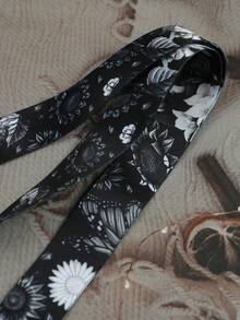 1 件鬼骷髅卡通电影颈带钥匙挂绳，身份证信用卡通行证挂绳钥匙扣，男士手机挂饰配件休闲万圣节汽车配件包饰背包学校可爱哥特 Y2k 包配件挂绳带身份证夹汽车配件包饰圣诞礼物 - 黑色 - 查看 6