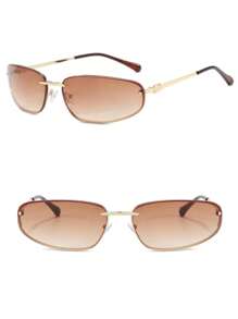 1 Stück Damen Vintage Stil Brille, geeignet für Outdoor-Aktivitäten, Autofahren, Sonnenschutz, modischer Alltag & Strandbekleidung