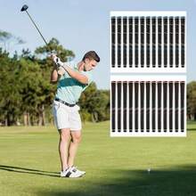 1pc Golf Club Grip, Soft Rubber, Anti-Slip, Durable For Iron/Wood Golf Clubs, Golf Accessory - Multicolor - View 2