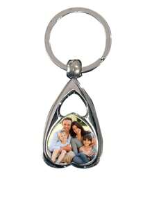 1pc Custom Silver Stainless Steel Bottle Opener Keychain, Custom Halloween Gift, Christmas Gift Keychain, Custom Metal Keychain, Customizable Picture Bottle Opener Keychain, Perfect Gift For Father, Boyfriend, Christmas Gift, Valentine's Day Gift