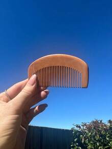 发刷桃木梳静电天然按摩梳子保健梳 - 彩色 - 查看 2
