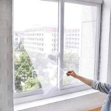 Anti-Mosquito Window Screen For Baby Room – Self-Adhesive Mesh Curtain To Keep Bugs Away, Insect Net For Nursery & Indoor Use, Easy To Install Fly Net For Home Window Protection - Multicolor - View 2