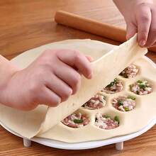 1/3pcs- Simple Chinese Dumplings Mould, Kitchen Dough Press, Ravioli Making Mold, Pastry Tool Gadgets - Multicolor - View 1