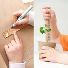 Personalised Wooden 's Ruler - 20 Cm Ruler With Name & Cute Motifs Such As Dino, Rainbow, Bear - Gift For School 2024 For Boys & Girls - School Cone Filling Idea, First Day Of School