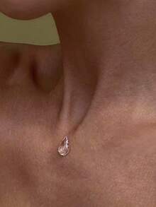 Women Pendant Necklaces - Clear - View 1