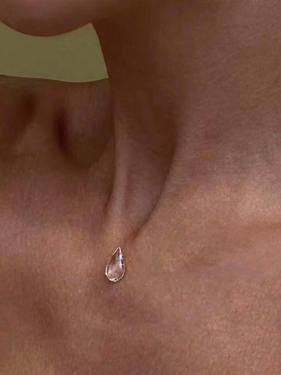 Women Pendant Necklaces - Clear - View 1