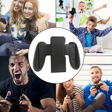 Gaming Grip Handle Controller Holder For Nintend Switch/Switch OLED Joy-Con Plastic Handler Bracket (NO Charging) - Black - View 4