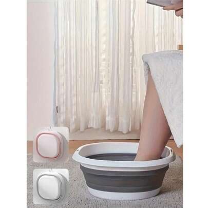 Portable Folding Bucket With Soft Silicone Liner - Durable, Space-Saving, And Easy Storage For Bathroom, Car Wash, Camping, Fishing, Travel, And Outdoor Activities - Compact, Lightweight, And Convenient Design For All - Ideal For Outdoor Enthusiasts