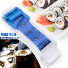 SSGrape Leaves Roller Machine, Vegetable Meat Rolling Tool, Kitchen DIY Dolma Sarma Sushi Maker For BeginnersSS