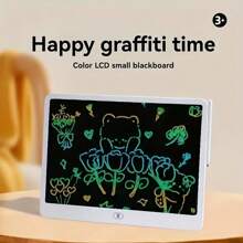 16-Inch Large LCD Writing Tablet, Includes Erasable Electronic Doodle Board - Portable Drawing Board Suitable For Teenagers And Adults, Great For Home, Office, School - Ideal Holiday Gift, School Supplies, White PVC Material, Battery-Powered (Non-Rechargeable)