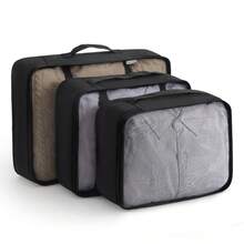 Light Luxury Style Simple And Fashionable Multiple Sizes And Specifications Storage Travel Bag Set Simple Business Trip Travel With Luggage Bag Multifunctional Lightweight Breathable Clothing Storage Bag