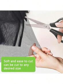 Outdoor Garden Universal Mosquito Netting Screen For Patio,Tulle Fabric For DIY, Polyester Mesh Bug Screen Gazebo Canopy Curtains For Deck, Patio And Garden, Hook And Loop Closure - Multicolor - View 5