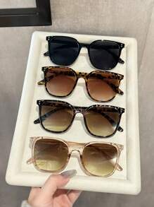 5pcs Cat Eye Hot Girl Style Cool Hip Hop Women Fashion Glasses Combination For Musical Festival Street-Photography Bar Club Accessories Beach Accessories For Women Glasses Shades For Summer Beach Vacation,Outdoor,Travel ,Back To School,Preppy Style,School Look