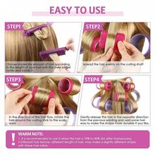 36pcs/Set Self-Grip Rollers Kit With 24Rollers And 12Clips, Salon Quality Curlers For Diy Hairstyling, Heatless Rollers, Back To School, Travel Holiday Essentials, Hair Accessories For Women, Hair Curlers, Curly Hair Brush, Rollers, Curly Hair Products, Curler, Rollers For Hair Curl, Curly Hair Tools, Hair Roller, Hair Curler, Barber, Hair Curlers, Barber Accessories, Rollers, Curly Hair Products, Curler, Rollers For Hairdressing Equipment, Accessories, Hair Curl, Curly Hair Tools, Hair Roller, Christmas,Curly Hair, Hair Curler, Hair Rollers, Heatless Curl, Heatless Curls, Rollers, Hair Curlers, Curly Hair Products, Hair Curl, Hair Roller, Rollers For Hair, Curly Hair Tools, Heatless Curlers,Hair, Accessories, Hair Products, Hair Tools, Hair Stuff, Hair Care, Curly Hair Brush, Barber, Barber Accessories, Hairdressing Equipment,Heatless Waves,Travel Essentials,Travel Essential,Hairstyle,Hairdressing - Coffee Brown - View 10