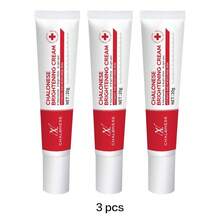 Crema blanqueadora y para las pecas CHALONESE, hidratante iluminador y eliminador de manchas para el rostro, hidratante iluminador negro, cuidado facial iluminador - 3 piezas - Ver 2
