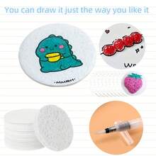 3D圆形泡沫艺术和手工纸，有趣的纸艺DIY活动和创意项目，3D纹理泡沫绘画纸，艺术家和工匠的理想选择，工艺用品，艺术和手工项目，绘画艺术用品，返校 - 泡棉畫紙 - 查看 4